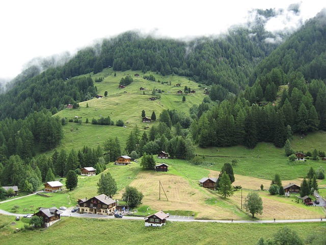 Svájci völgy és a hunok
